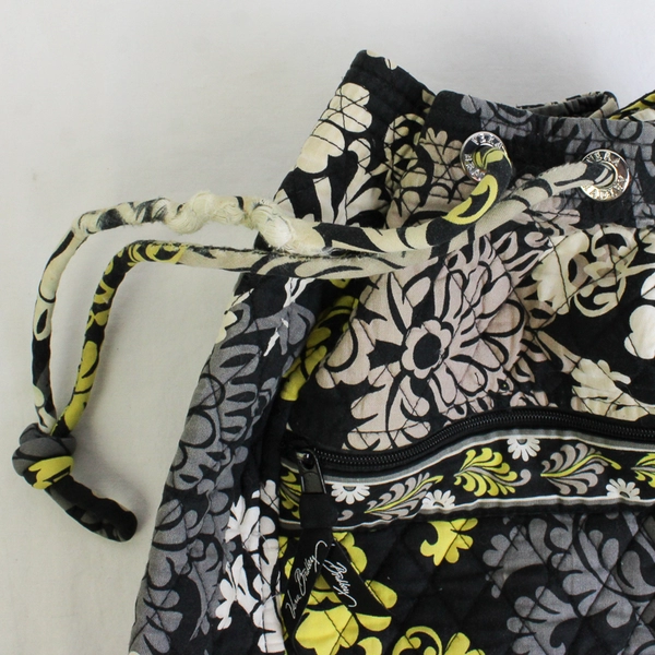 Vera Bradley Baroque Backsack Drawstring Backpack FLAWED