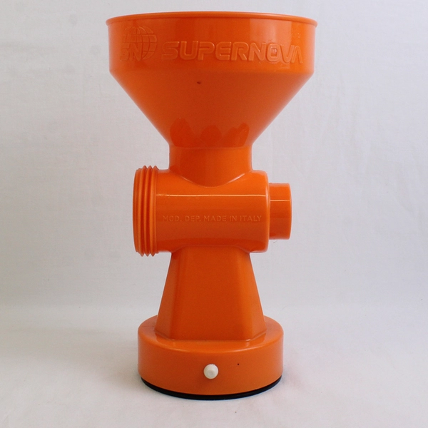 Supernova Mincer Export Manual Food Grinder/Mincer Orange 10.5" Tall