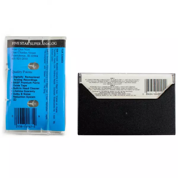 Lot of 2 Movie Cassettes Movie Hits & Film Classics Untested