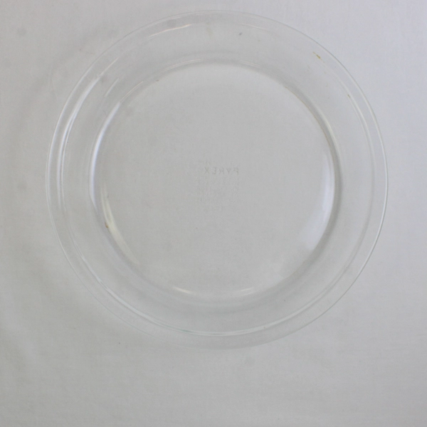 Lot Of 2 Pyrex By Corning Pie Clear Glass Plates/Pans Baking Dishes 209 9"/22 Cm