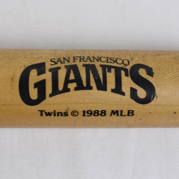 San Francisco Giants Twins 1988 MLB Mini Baseball Bat 18"