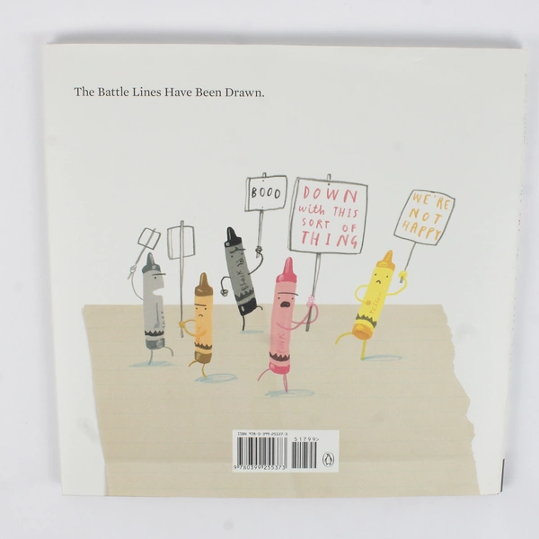 The Day the Crayons Quit by Drew Daywalt 2013 Hardcover Dust Jacket Illustrated