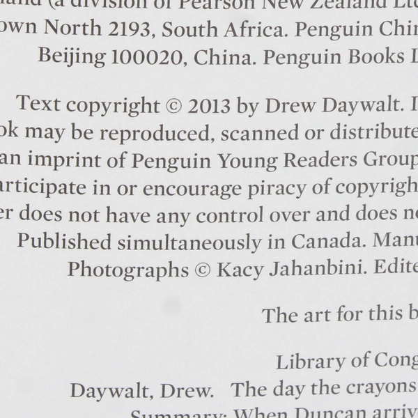 The Day the Crayons Quit by Drew Daywalt 2013 Hardcover Dust Jacket Illustrated