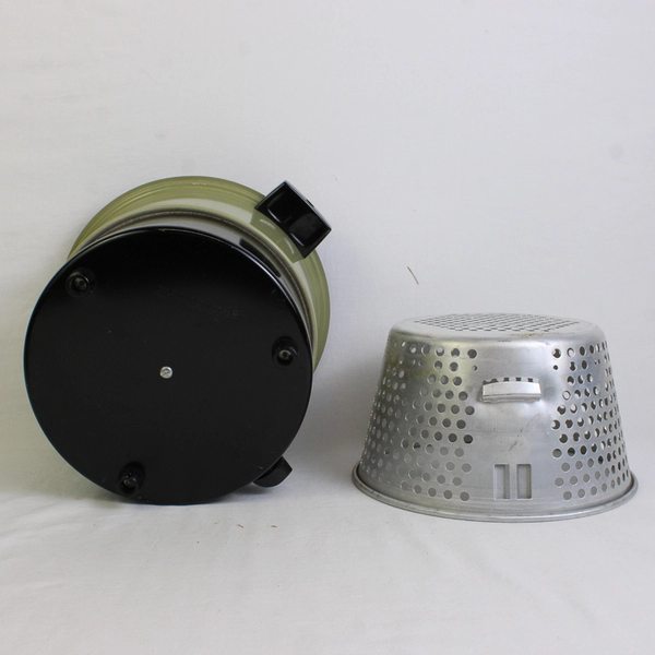 Vintage Crown Fondue Slow Cooker & Deep Fryer Model CF4 Green/Black