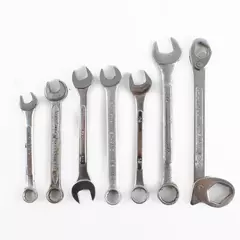 Lot of 7 Wrenches + Multi-Wrench Various Sizes