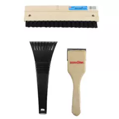 Lot of 3 Hand Tools Hopkin's Ice Scraper Two-Way Smoother Servistar Scraper