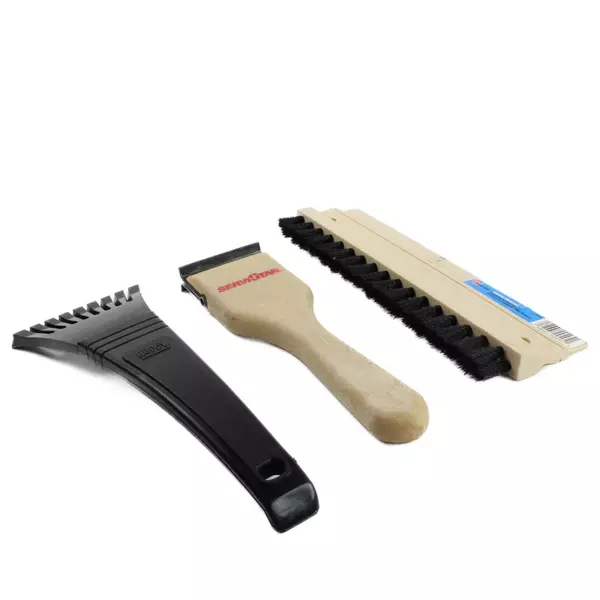 Lot of 3 Hand Tools Hopkin's Ice Scraper Two-Way Smoother Servistar Scraper