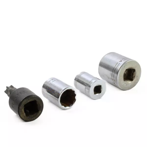 Lot of 20 Various Hand Tools 16 Sockets Oil Filter Wrench 3 Torx Bits