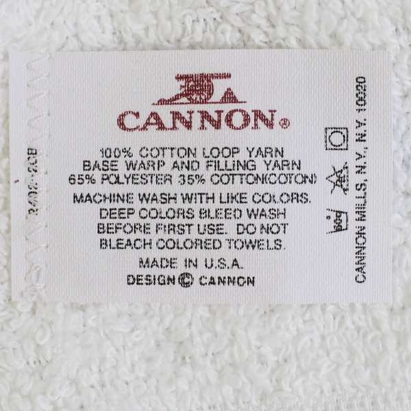 Cannon Kitchen Towels Mounted on Embroidery Hoops with Quilted Design