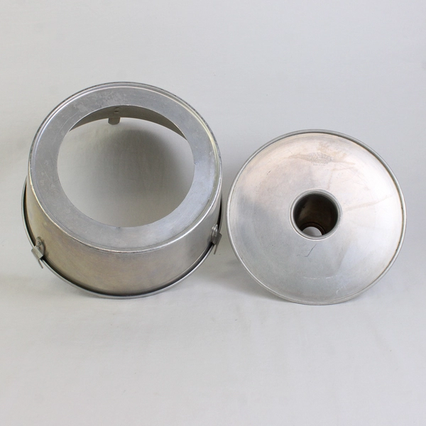 Vintage Comet Angel Food Cake 2 Pc. Aluminum Pan 10" x 4-1/4"