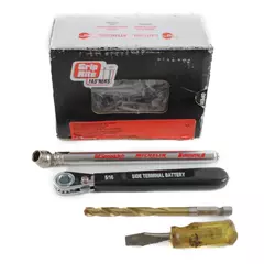 Lot of 5 Assorted Tools Drywall Nails 5/16 Wrench Drill Bit XS Screw Tire Gauge