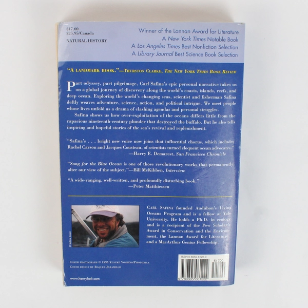 Vintage Song for the Blue Ocean By Carl Safina 1999 Paperback Ocean Encounters