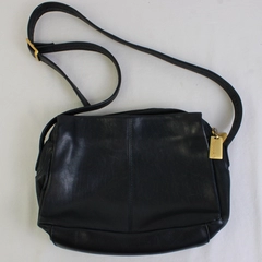 Vintage Tignanello Leather Shoulder Bag Crossbody Blue Purse