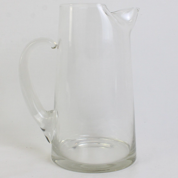 8-3/4" Clear Glass Juice Pitcher Kitchen Glassware