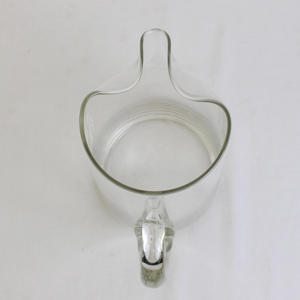 8-3/4" Clear Glass Juice Pitcher Kitchen Glassware