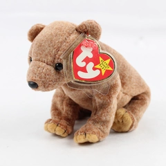 TY Beanie Baby Pecan 1999 Brown Bear W/ Tag Plush Toy