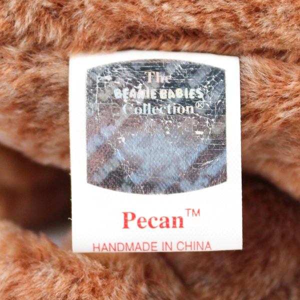 TY Beanie Baby Pecan 1999 Brown Bear W/ Tag Plush Toy