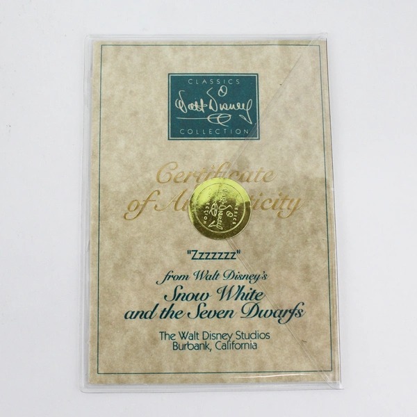 Walt Disney Classic Collection Snow White & 7 Dwarfs Sleepy with COA