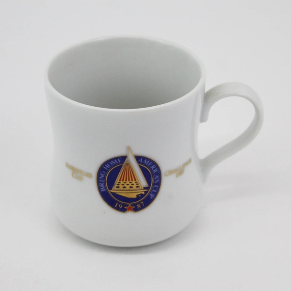 1987 Taster's Choice Sponsor America's Cup Challenge Coffee Mug 