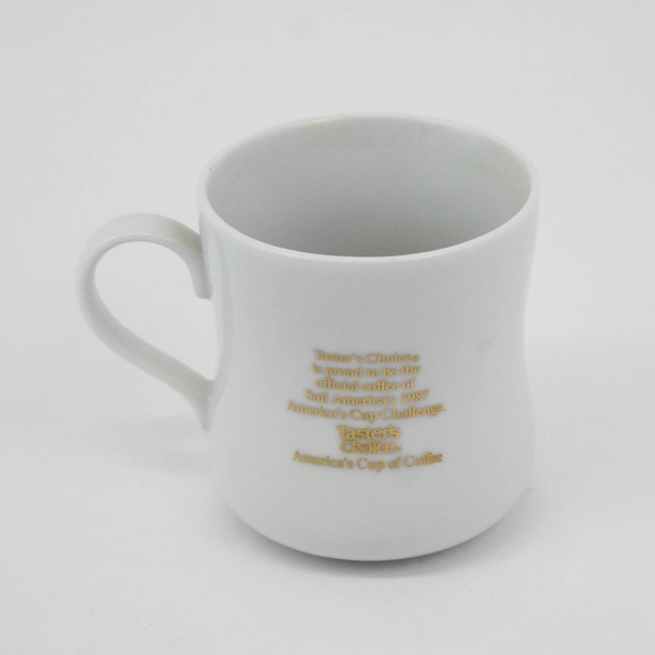 1987 Taster's Choice Sponsor America's Cup Challenge Coffee Mug 