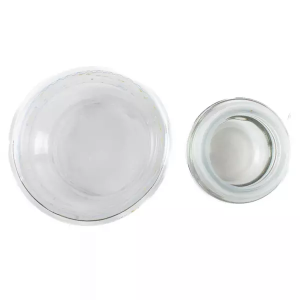 Vintage Anchor Hocking Country Goose Glass Canister with Lid 5.75" 