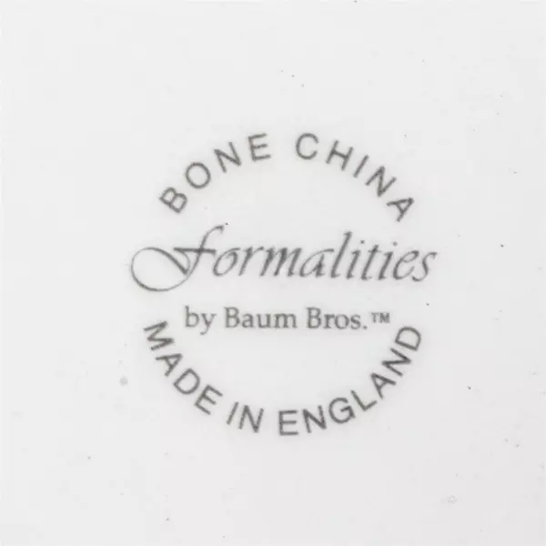 Formalities Baum Bros Bone China Floral Tea Cup & Saucer Set Vintage