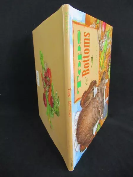 Tops & Bottoms by Janet Stevens 1995 HMH Hardcover Dust Jacket