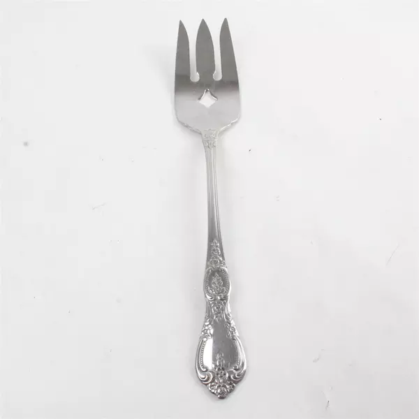 Lot of 2 Oneida St. Ives Stainless Serving Fork & Flat-Handle Butter Knife