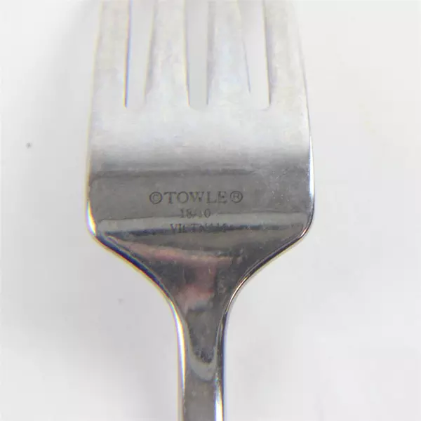 Lot of 11 Towle Trent Stainless Dinner Forks 7.5"
