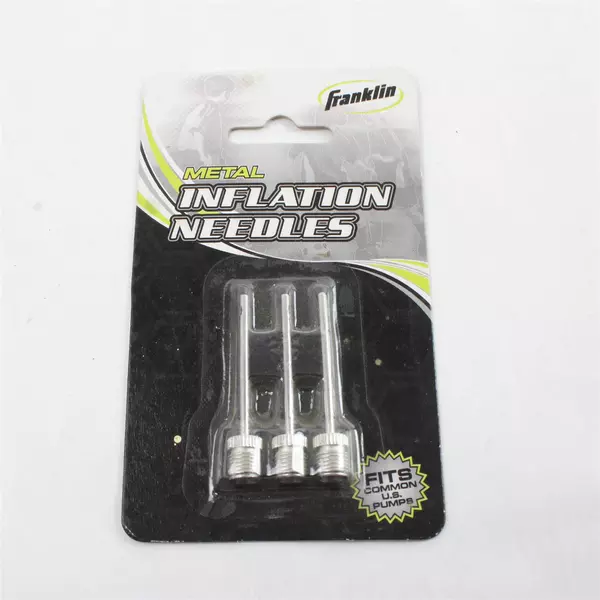 Franklin Metal Inflation Needles High Air Flow Design 3 Pack