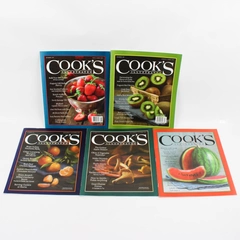 Lot of 5 Cook's Illustrated Magazines March/April 2021 to November/December 2021