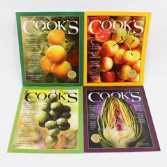 Lot of 4 Cook's Illustrated Magazines Jan/Feb 2024 to July/August 2024 