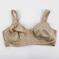 Playtex Beige Nylon Wireless Unlined Bra Women's Size 40D