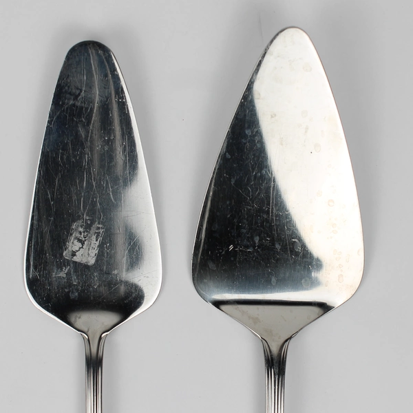 Lot of 2 Wellington by Mikasa Pie And Cake Server Stainless Steel Glossy 18/10