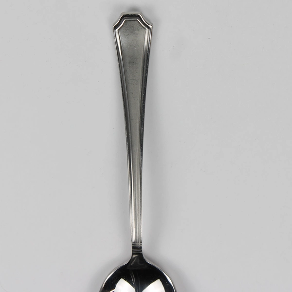 Lot of 5 Tatum Frost by Mikasa 18/10 Stainless Flatware Soup Spoon