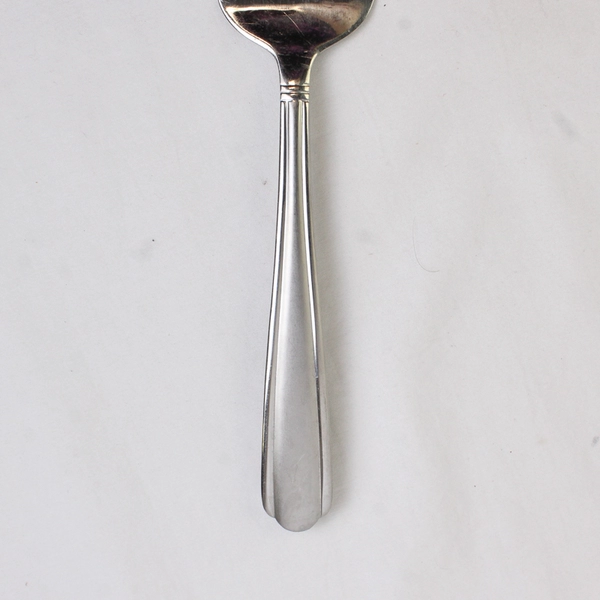 Lot of 2 Wallace Silver Promenade Frost Pattern Sugar Spoon Cold Meat Fork 18/10