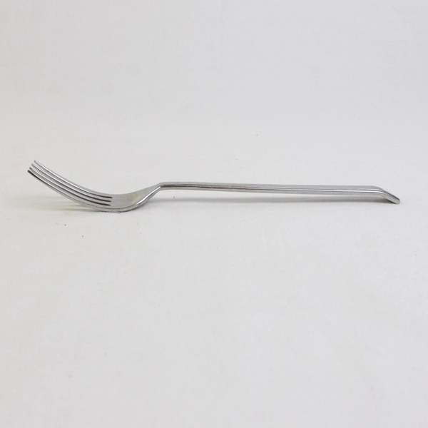 Lot of 5 Mikasa MIS34 Pattern Salad Forks 7.25" Stainless Good