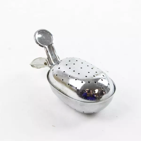 Squeeze Handle Tea Ball Infuser Loose Leaf Tea Strainer 3.25" 