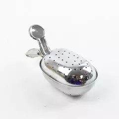 Squeeze Handle Tea Ball Infuser Loose Leaf Tea Strainer 3.25" 