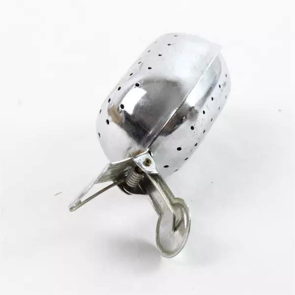 Squeeze Handle Tea Ball Infuser Loose Leaf Tea Strainer 3.25" 