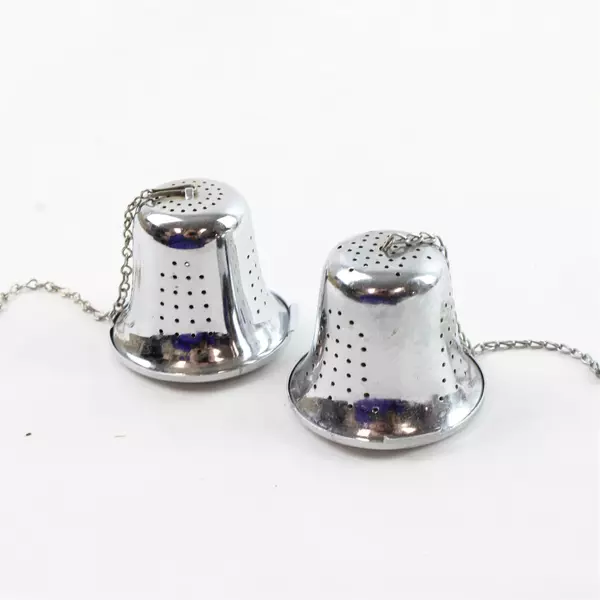 Lot of 3 Stainless Steel Tea Ball Infusers Loose Leaf Strainers 3"