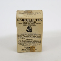 Vintage Garfield Tea Laxative Sealed 1968 Packaging