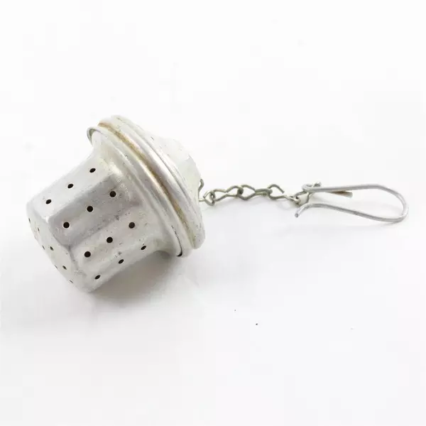 Lot of 5 Metal Tea Infusers Loose Leaf Strainers Reusable 3x3x1.5 