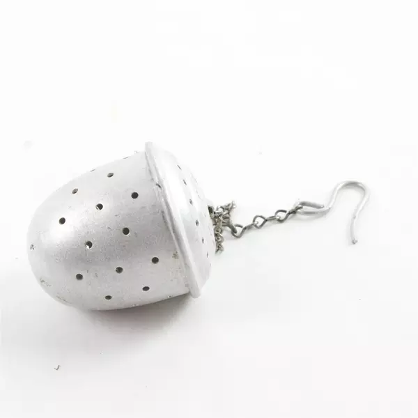 Lot of 5 Metal Tea Infusers Loose Leaf Strainers Reusable 3x3x1.5 