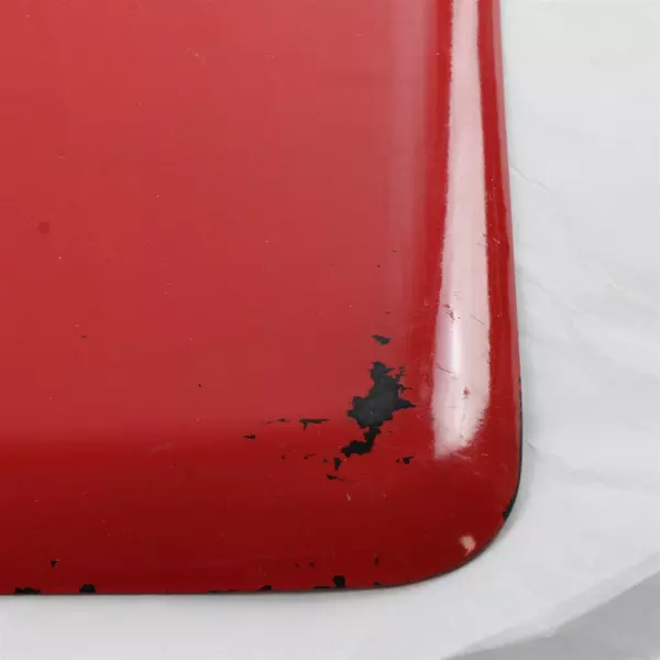 Vintage Plastic Serving Tray With Calories Painted On It 16 x 11 in Lightweight