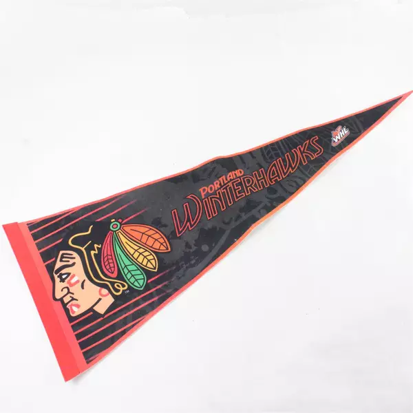 2011-12 Portland Winterhawks WHL Pennant 29.5" x 11.5" Hockey Memorabilia
