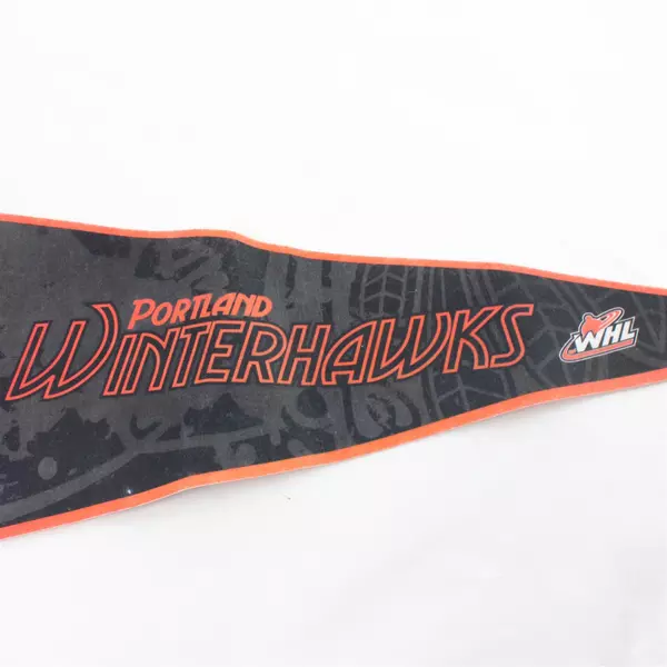 2011-12 Portland Winterhawks WHL Pennant 29.5" x 11.5" Hockey Memorabilia