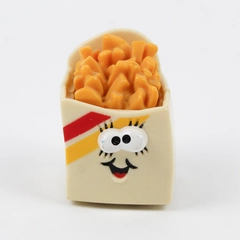 1989 Hallmark Cards French Fries on Wheels McDonald's Toy French Fry Figure