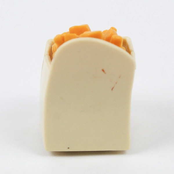 1989 Hallmark Cards French Fries on Wheels McDonald's Toy French Fry Figure