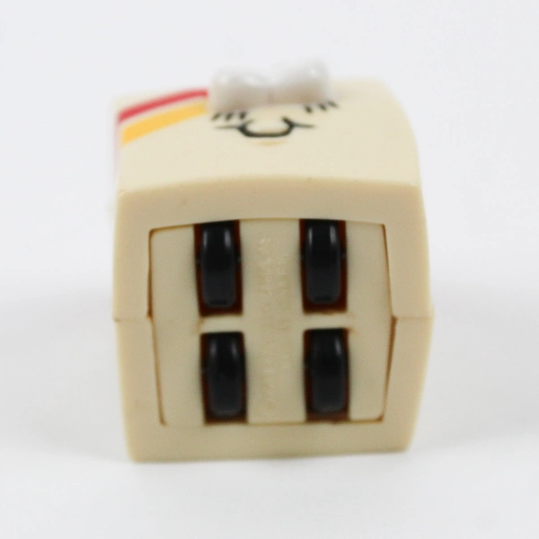 1989 Hallmark Cards French Fries on Wheels McDonald's Toy French Fry Figure